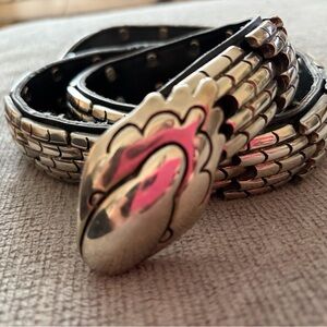SOLDSilver Snake Design Women's Belt